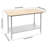 Work Table With Undershelf 48(D)*24(W)*33.46(H)In
