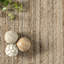 Tapis blanc cassé / naturel en jute avec bordure pour la salle à manger, le salon ou la cuisine Ankita-1078706196