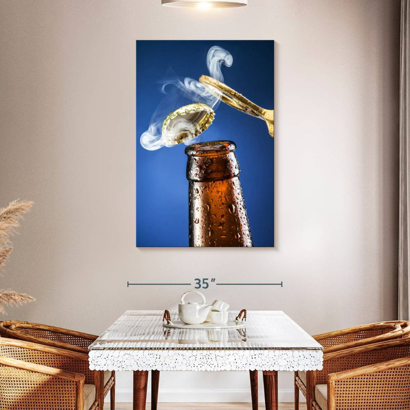 Yarlin Beer Vapor, 48" H x 32" W