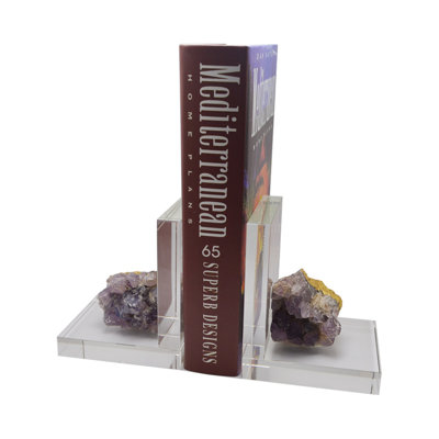 Crystal Bookends