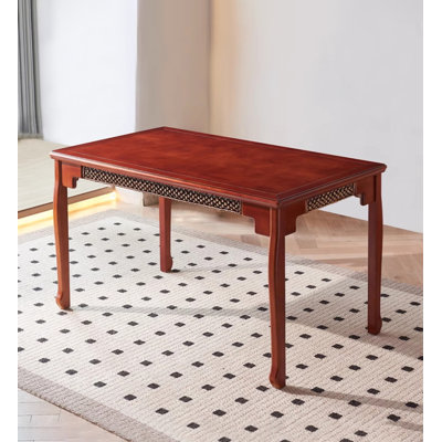 Retro rectangular dining table