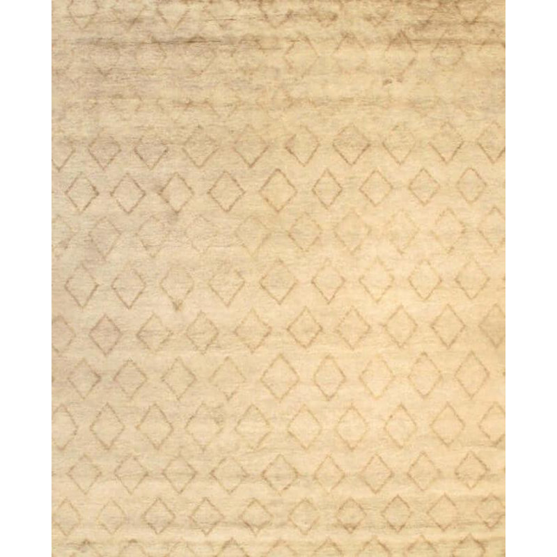 Geometric Area Rug in Beige
