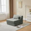 Chaise convertible en laine et en tissu-750314917