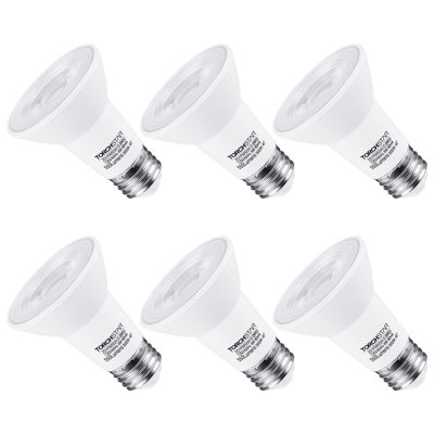 Dimmable 50W Equivalent PAR20 LED Spotlight Bulb, Daylight (5000K), Damp Rated, UL Listed, E26 Base