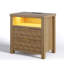 65cm W Manufactured Wood Bedside Table-1461840439