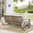 Patio Aluminum / Pe Wicker Club Chairs And Loveseat