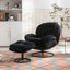 Chaise de salon avec repose-pieds Accent Chair-1582139513