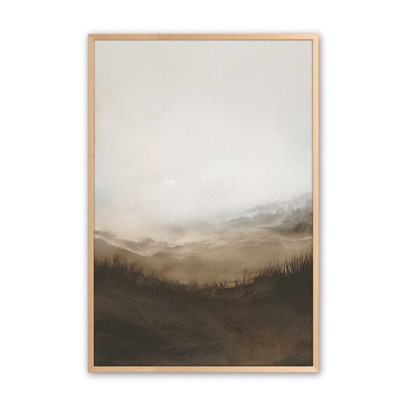 Fogiant Meadows I, Érable brut encadré, H 15 po x l 12 po