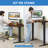 Mount-It Ultimate Dual Motor Electric Standing Desk with 48" Tabletop-884528178-884528141
