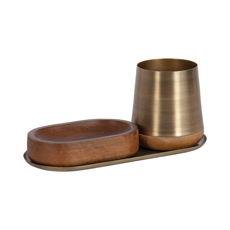 Conkle Three-Piece Tabletop Organization Set