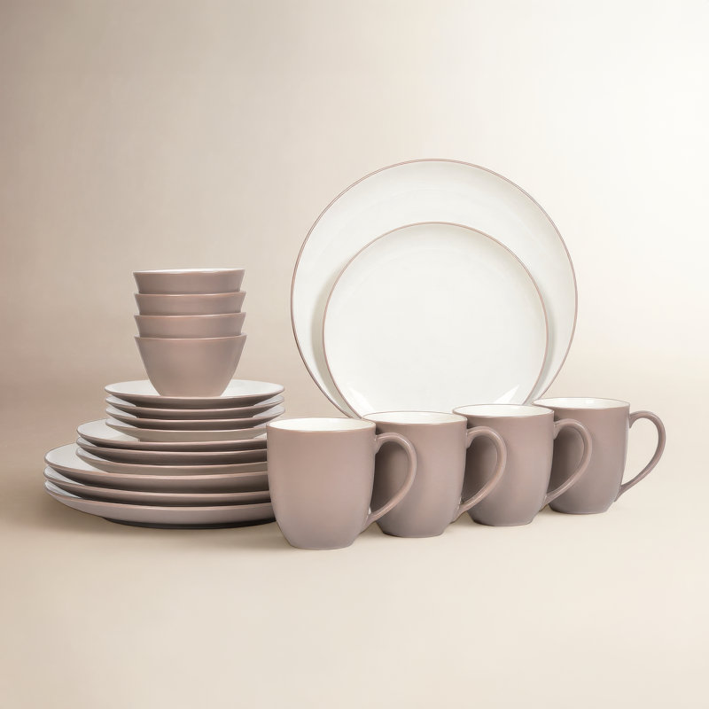 Service de vaisselle 20 pièces Noritake Colorwave, service pour 4, Argile