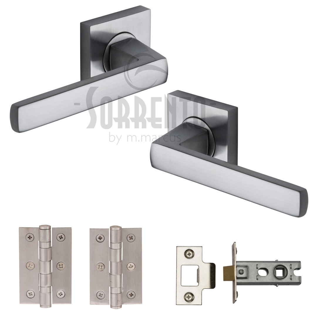 Heritage Brass Axis Door Handle Kit