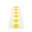 Vera Polka Dots Area Rug in Yellow/White-69435718