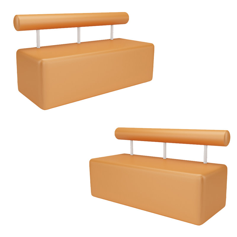 Banc de rangement haut de gamme simple avec bancs de café