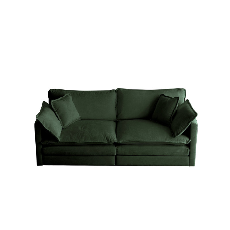 Upholstered 29.7 " Chenille Loveseat