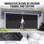 Ensemble d'isolation de porte de garage pour garage 16,3 x 7,15 pi Winter