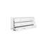 Tiroir blanc en titane à 6 tiroirs 47 po Large commode-1070016989