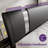 Platform Bed Frame With Iron Pieces Decor And Adjustable Headboard-1912117005-1912117007