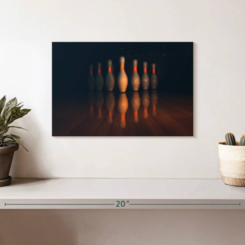 Sireci Bowling Pins Display, 8" H x 12" W