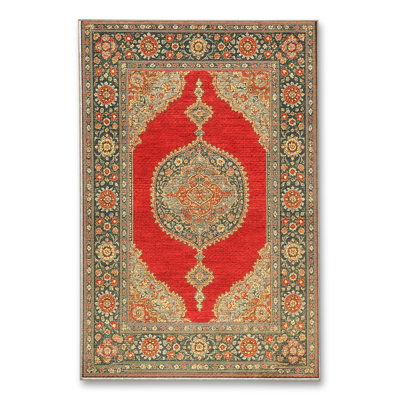 Tapis beige tissé traditionnel Mosso