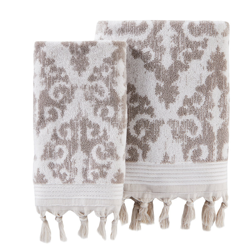 Matchett Cotton Plush Bath Towel, Taupe