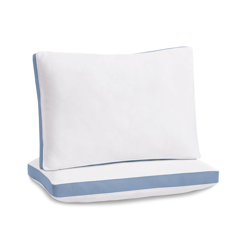 Clasby Polyester Plush Cooling Pillow, King