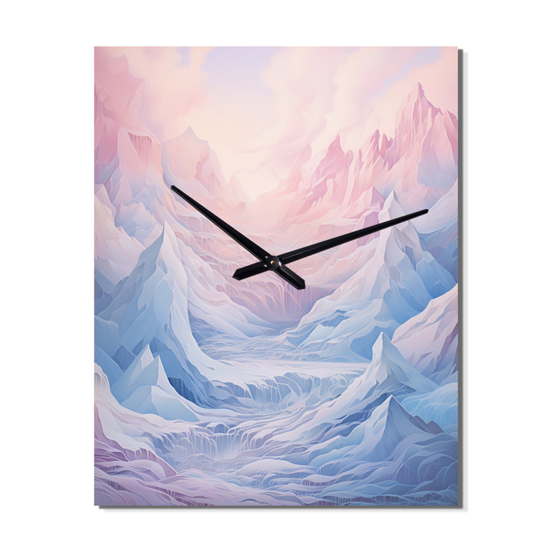 Velia - Glacier très horloges murales, Moyen