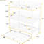 Lit simple superposé simple en métal avec lit gigogne, structure robuste et stable pour une stabilité et une stabilité
