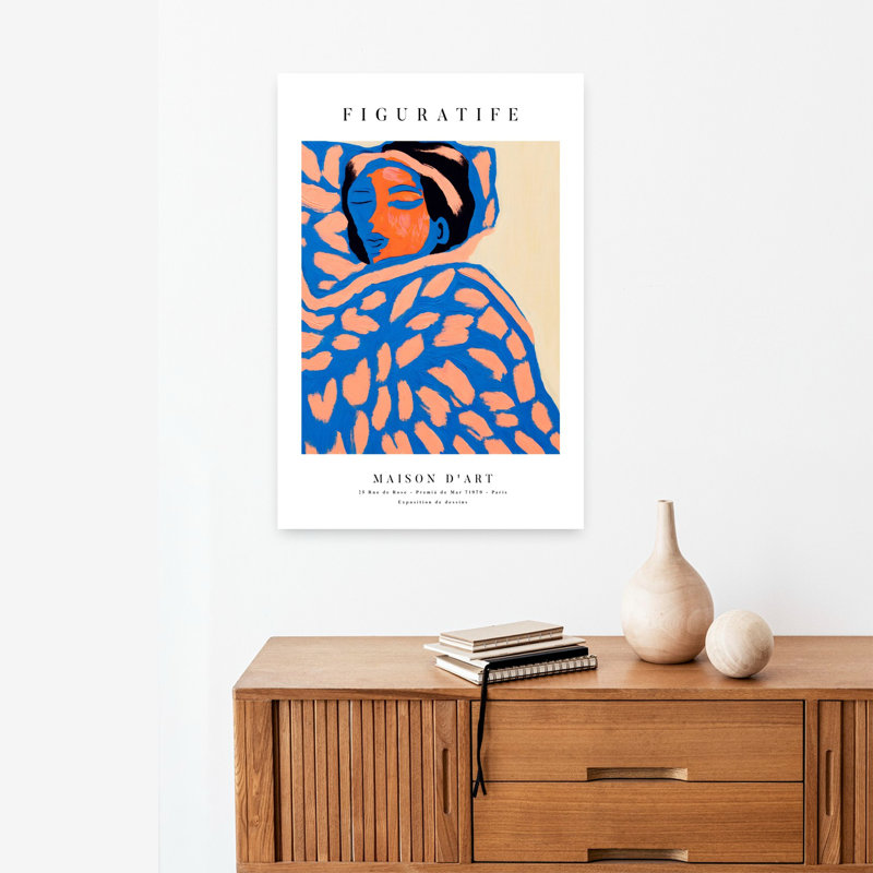 Art contemporain, art contemporain abstrait, H 24 po x l 16 po