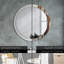 Huldar Glass Flat Wall Mirror