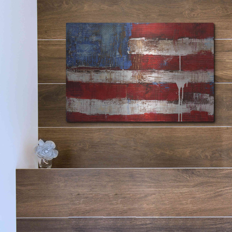 «Ashley American Flag» par Erin Ashley, H 12 po x l 16 po
