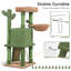 106.5 cm Height  Cactus Cat Tree