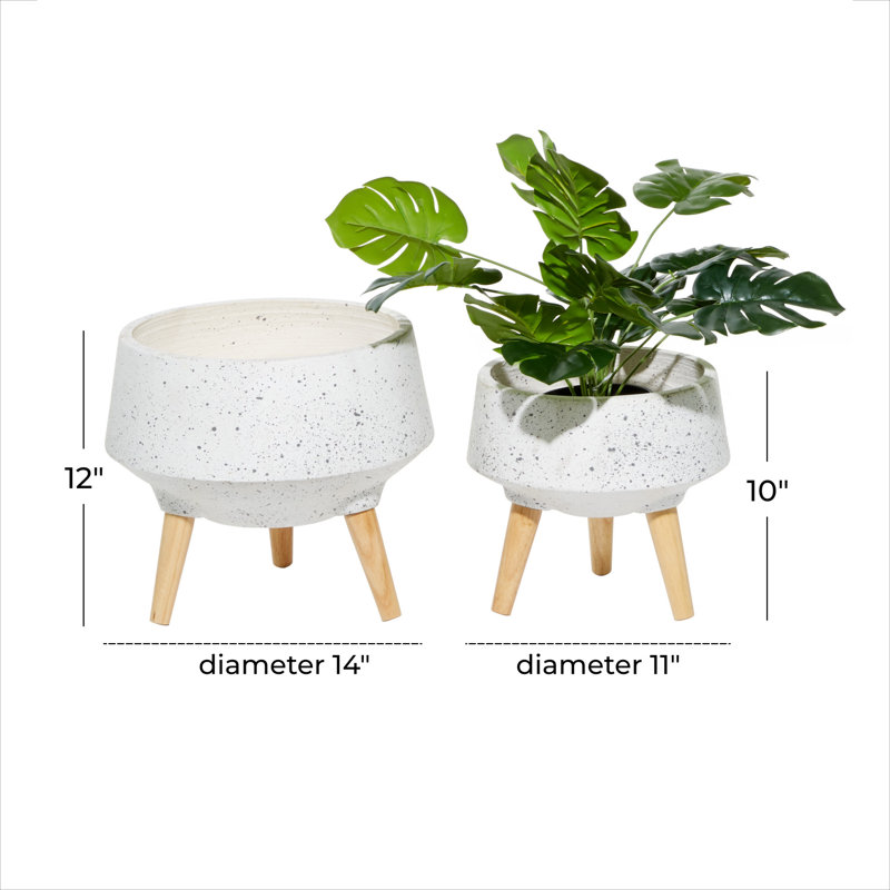 Annora Pot Planter, White