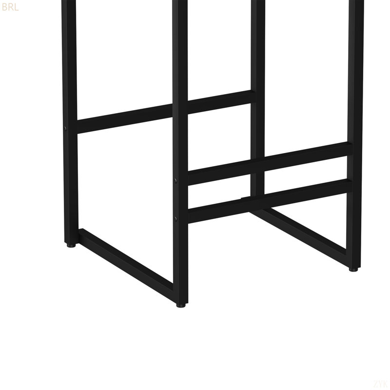 Ensemble de 2 tabourets de bar avec dossier et repose-pieds en velours à hauteur de comptoir pour îlot de cuisine, Gris, Noir