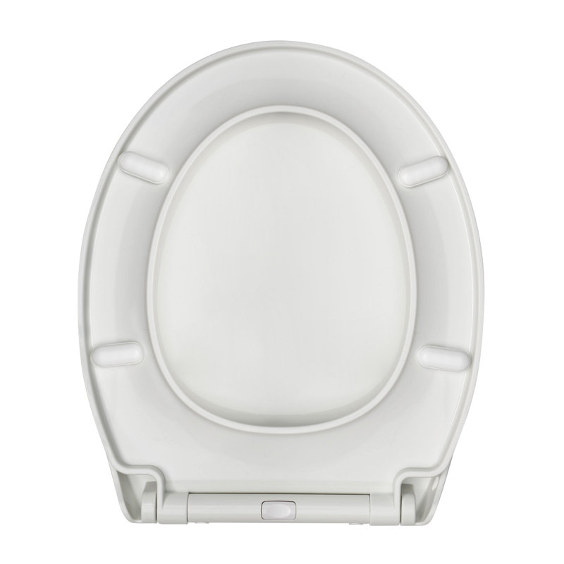 Oval Toilet Seat, White