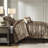 7 Piece Comforter King - Brown/Gold Chic Bedding Mesmerizing