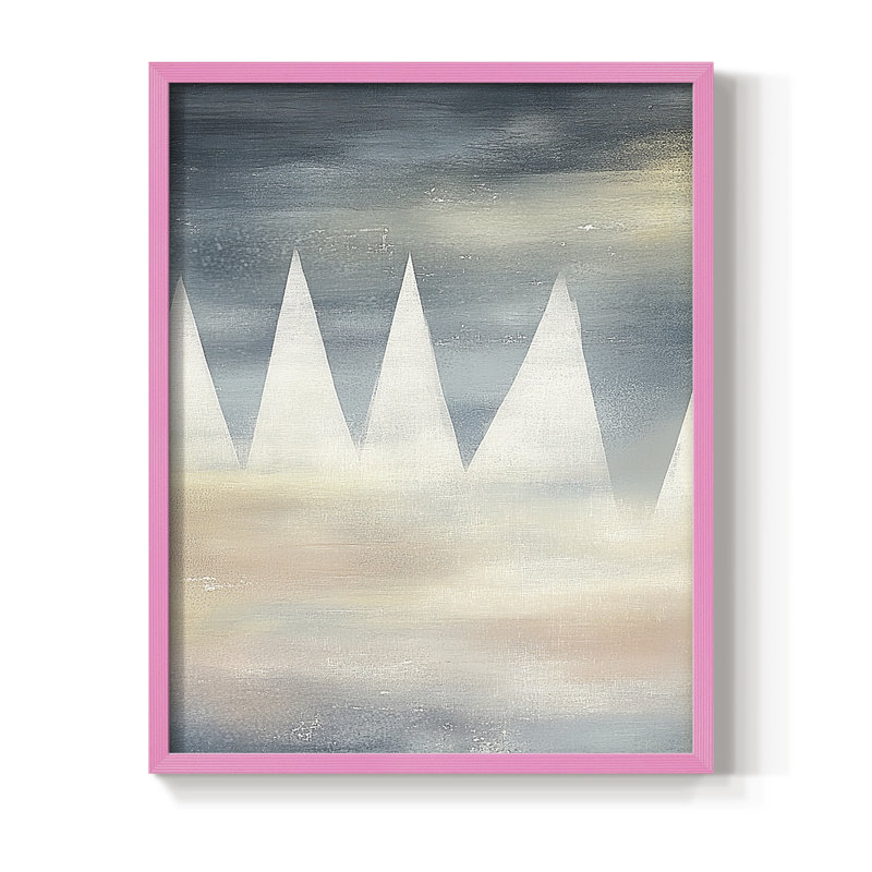 «Christmas Holiday Art DCCDX III», reproduction d'art encadrée - bois massif, H 21 po x l 17 po, Rose
