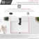 STYLISH Horizon Ritzy 20-3/8"L White Rectangular Undermount Bathroom Sink