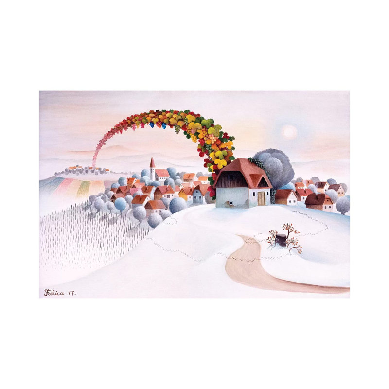 Ode To Autumn by Josip Falica - Wrapped Canvas Print, 66.04 cm H x 45.72 cm W