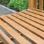 Banc de jardin en teck Cynthia