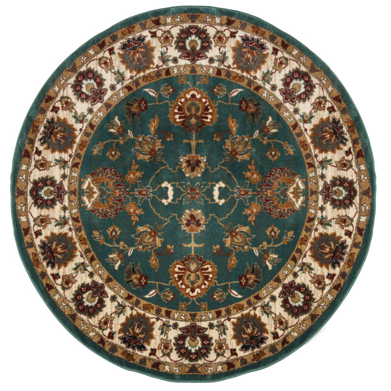 Lowe Summit Performance Oriental Rug, Round 6'7"