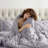 Bed-in-a-Bag Pinch Pleat Comforter Set with Bed Sheets & Down Alternative Pillows-115707323-115707307