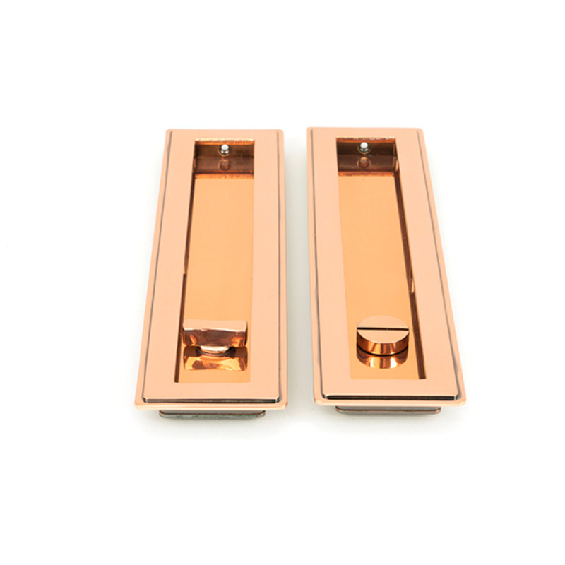 Door Accessory, 25cm H x 6cm W x 1.3cm D, Polished Bronze