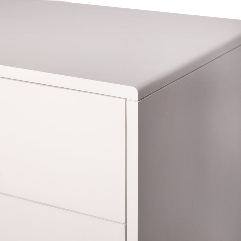 Brook 3 - Drawer Solid Wood Nightstand