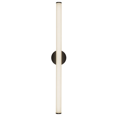 Vire 36-in Black dimmable LED Wall Sconce