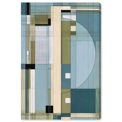 Tableau vertical imprimé sur toile III, décor mural de bureau par Art Remedy, châssis entoilé, 10 x 15 pouces