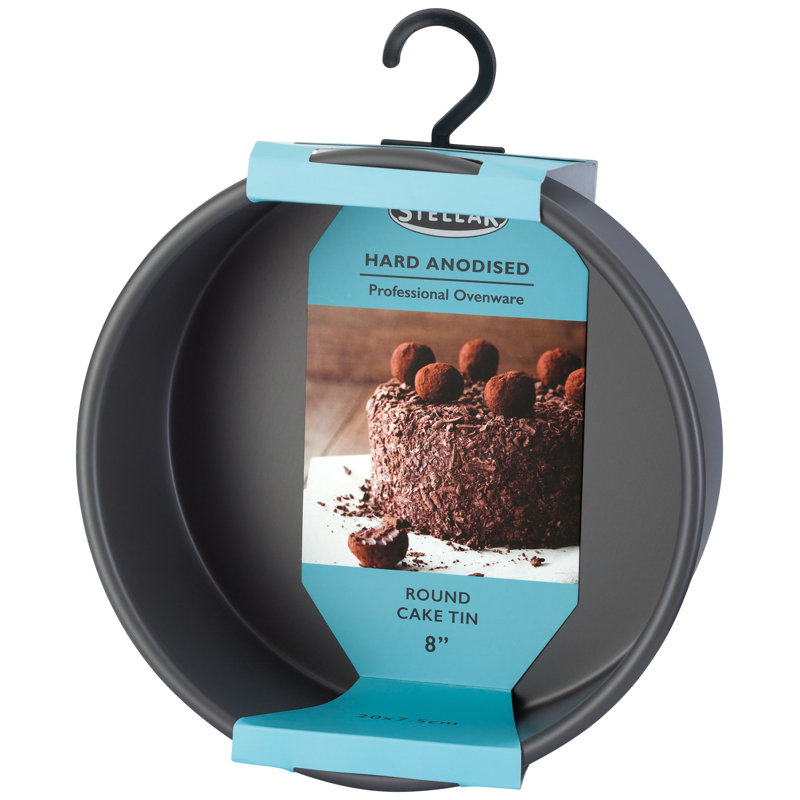 Stellar Stellar Hard Anodised Classic Cake Pan