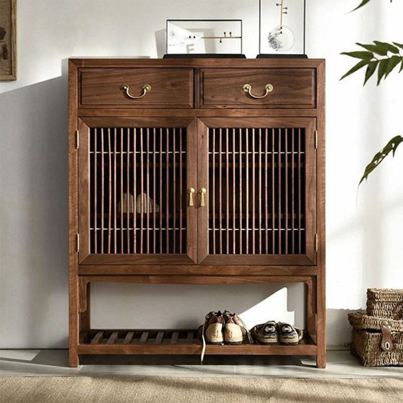 Nouvelle armoire de rangement à chaussures de style chinois