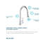 Robinet de cuisine à poignée simple pull down Everyday-659237298