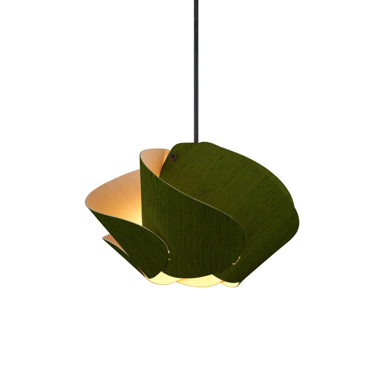 Luminaire suspendu Matilda 30, Vert